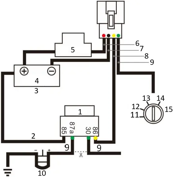 Cantrack GPS GSM Car Motorcycle Scooter GPS Tracking Device 5a
