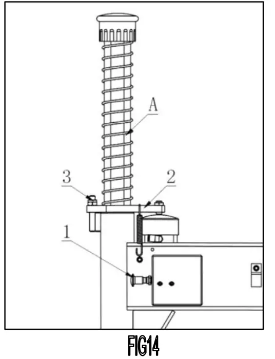 LEO L8009 Tyre Changer - MAINTANENCE
