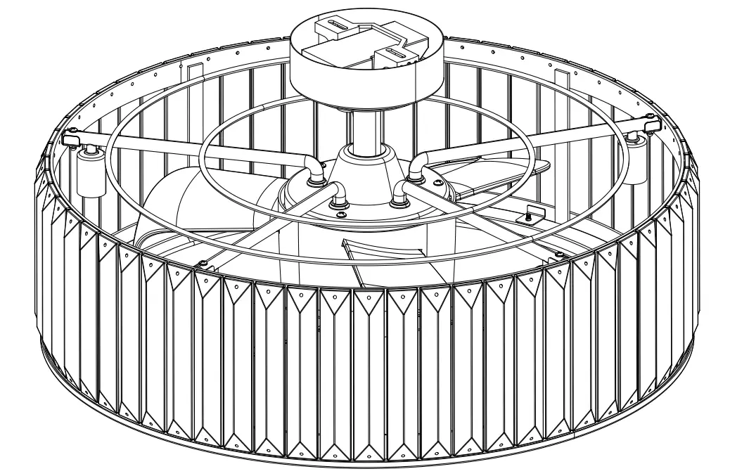 Parrot Uncle F8225110V Ceiling Fan