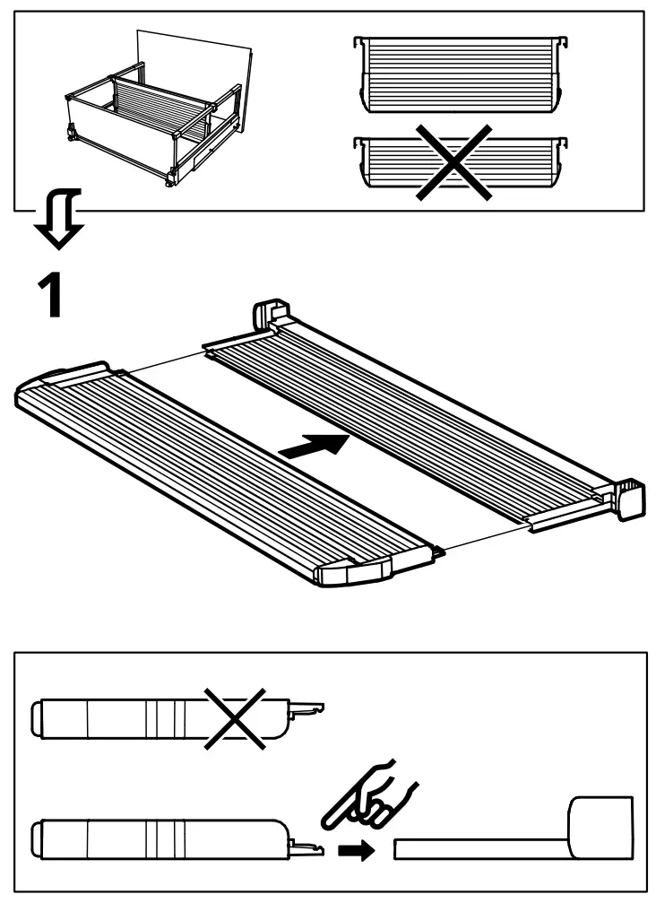 IKEA UPPDATERA Utensil Tray - Fig1