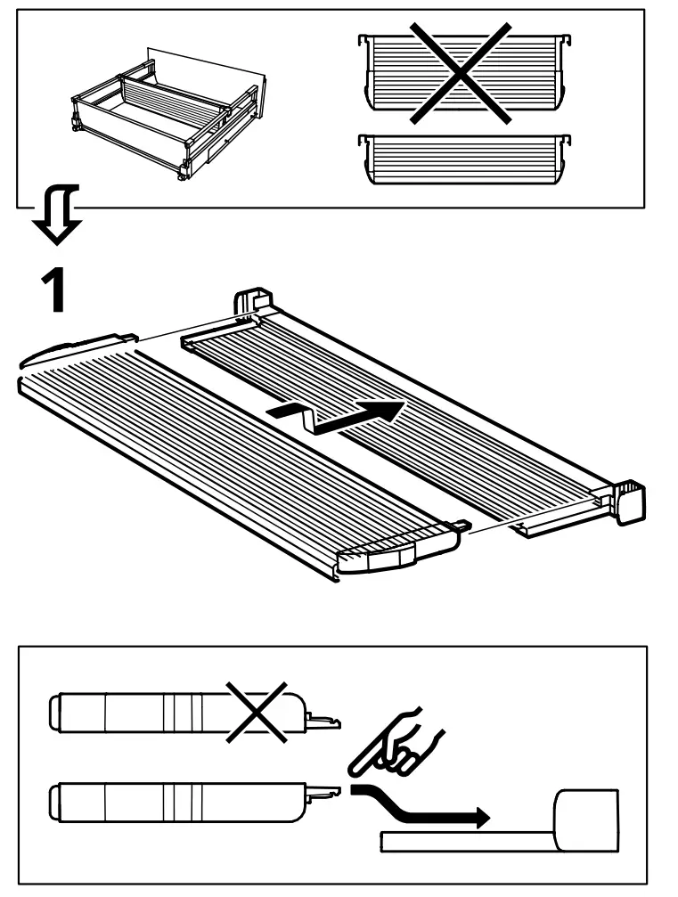 IKEA UPPDATERA Utensil Tray - Fig2
