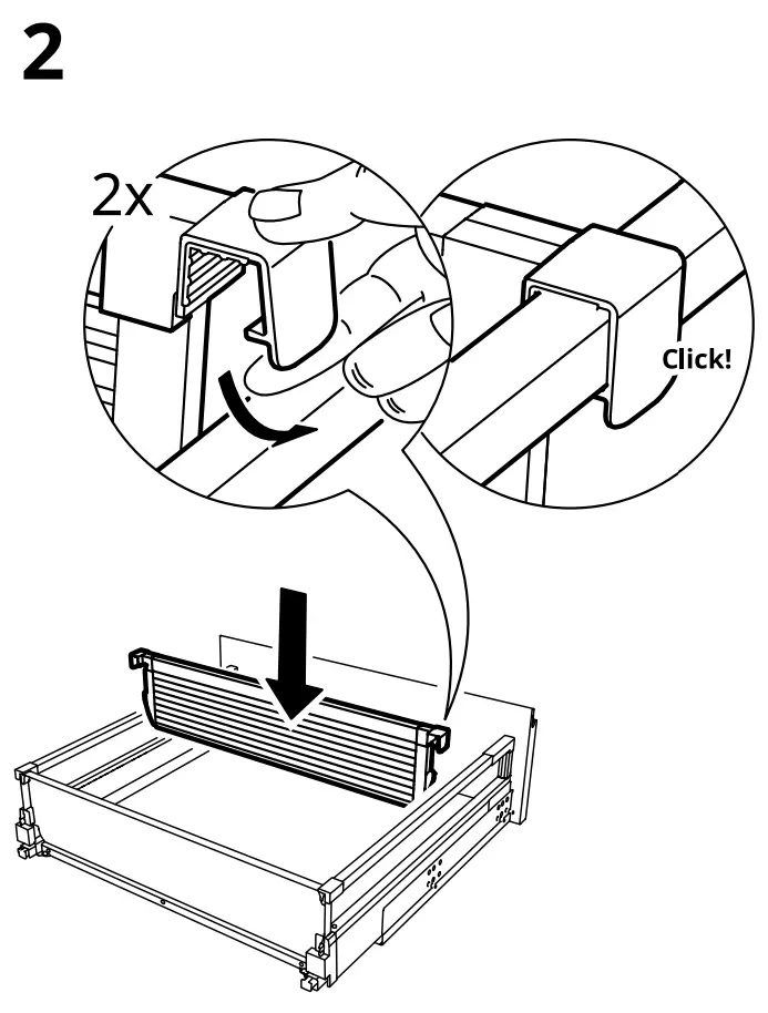IKEA UPPDATERA Utensil Tray - Fig3