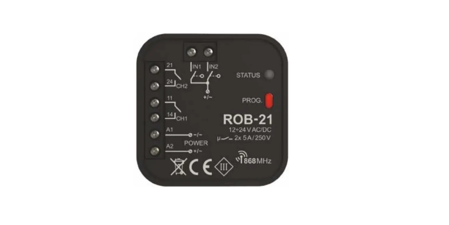 Exalus Rob 21 Home Control System Instruction Manual Exalus Rob 21 Home Control System Instruction Manual