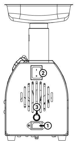 Use as a meat mincer