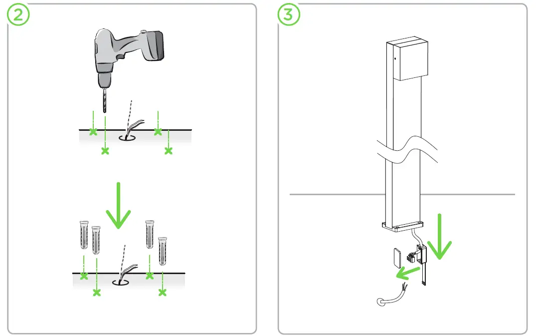 LUTEC-7104001118 LED-Dark-Grey-Clear-Glass-IP54-Outdoor-Post-Light-08