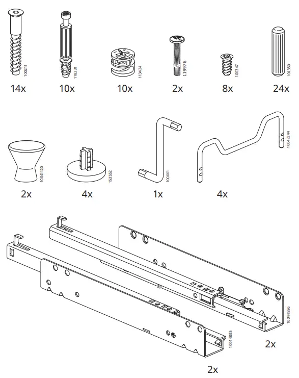 IKEA-IDANAS-107x55cm-Coffee-Table- (2)