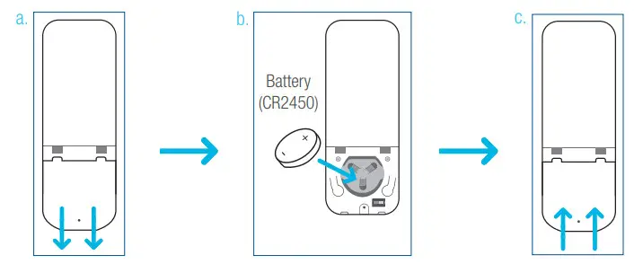 SelectBlinds RF 2W 15 Channel Remote Control - Batteryv