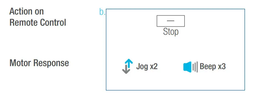 SelectBlinds RF 2W 15 Channel Remote Control - Motor Response