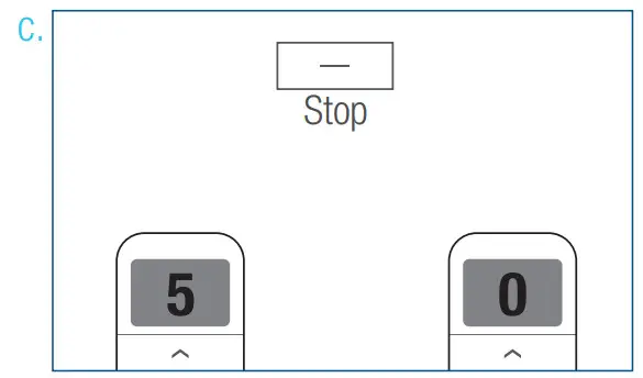 SelectBlinds RF 2W 15 Channel Remote Control - Stop