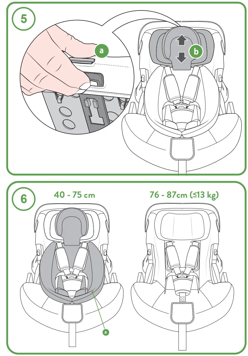 COSATTO Acorn i Size Car Seat - fig5