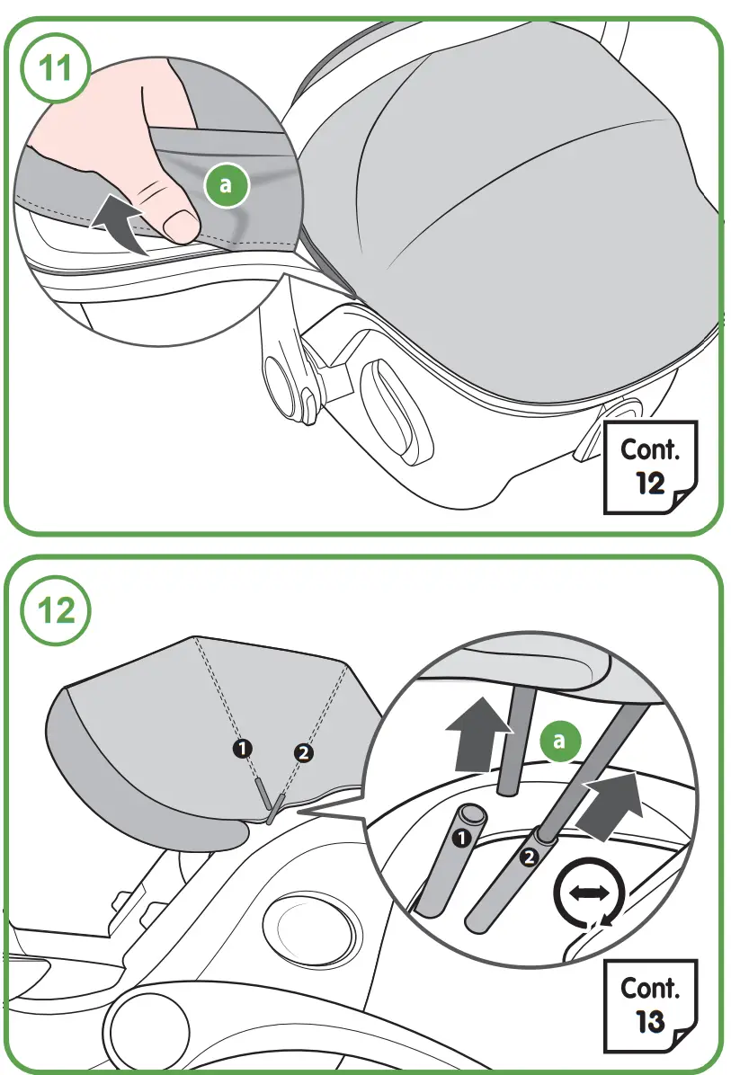 COSATTO Acorn i Size Car Seat - fig8