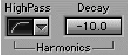 Harmonics section