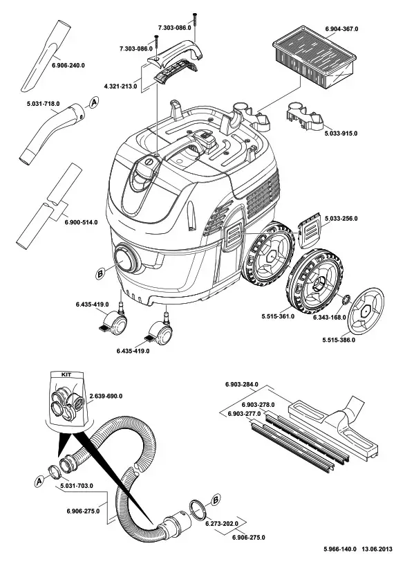 KARCHER NT 25 1 Ap Wet Dry Shop Vacuum - fig30