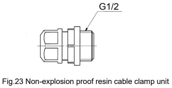 SMC IP8100 Electro Pneumatic Positioner - cable clamp