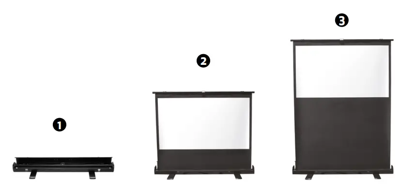 Le Screen Self Lock Projection Screen Deluxe - Fig22