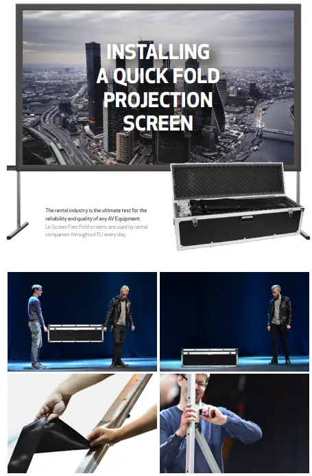 Le Screen Self Lock Projection Screen Deluxe - Fig32