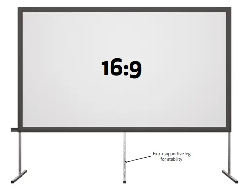 Le Screen Self Lock Projection Screen Deluxe - Fig34