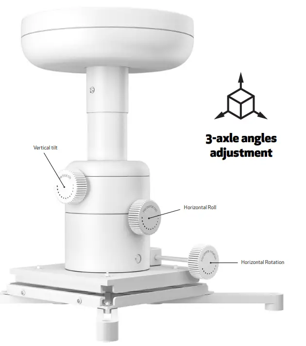 Le Screen Self Lock Projection Screen Deluxe - Fig39