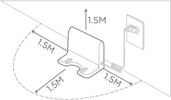 Midea M7 - Smart vaccum charging 1