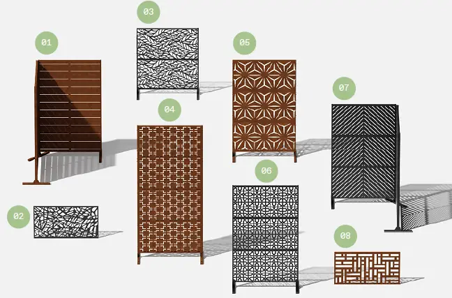 veradek-outdoor-Linear-Privacy-Screen-Two-Three-Panel-Set-fig- (5)