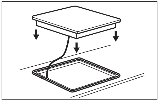 ZANUSSI ZGH66424BB Gas Hob - Symbols 1