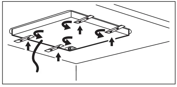 ZANUSSI ZGH66424BB Gas Hob - Symbols 1