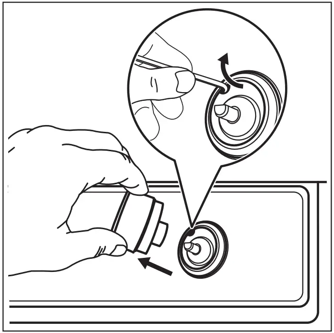 ZANUSSI ZGH66424BB Gas Hob - Symbols 1
