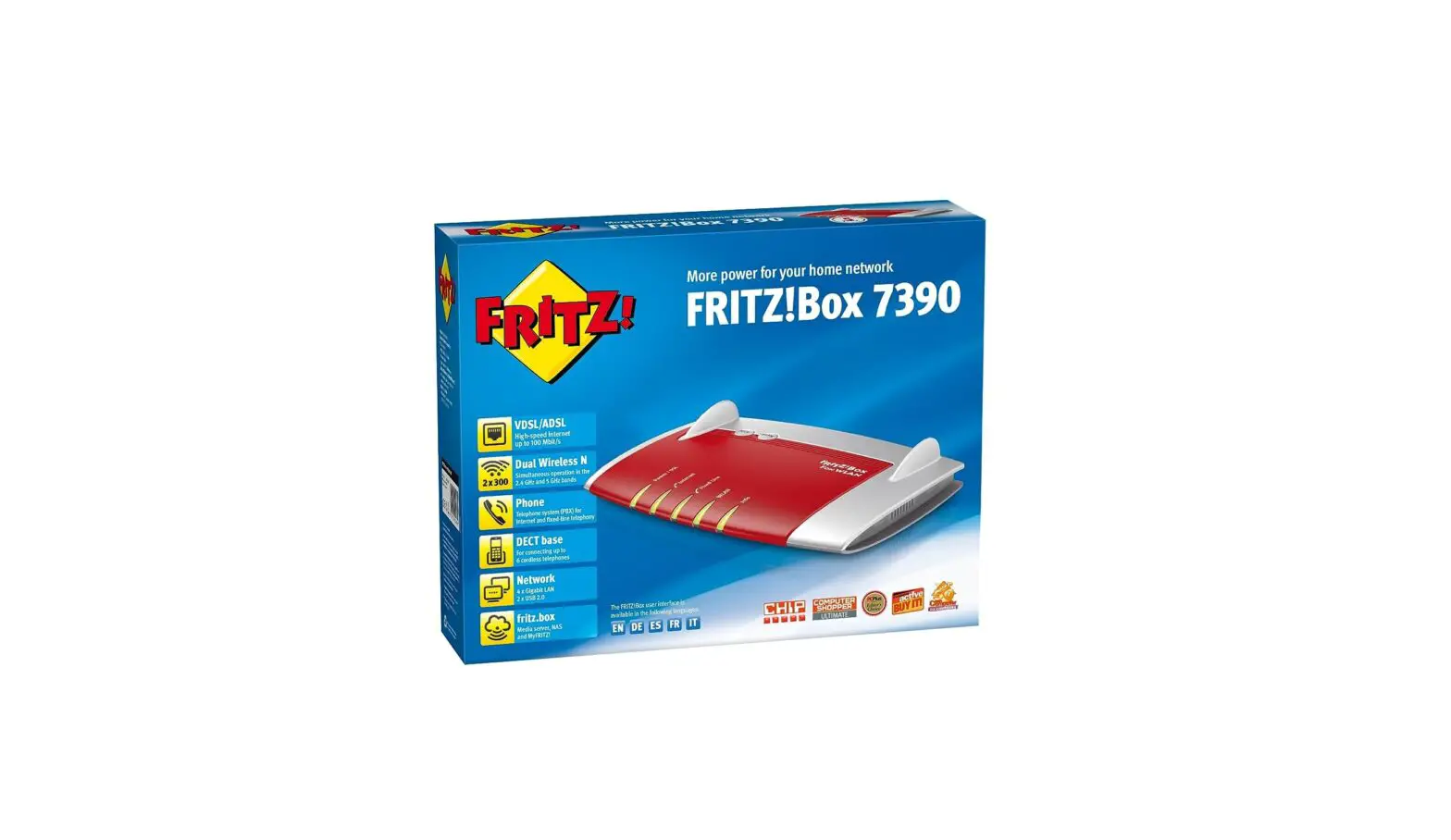 Fritz! 7390 International Wireless Router Operation Manual