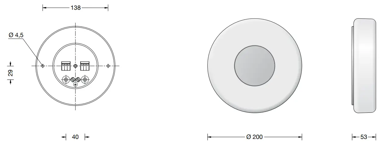 BEGA 50 093 5 LED Wall Luminaire 