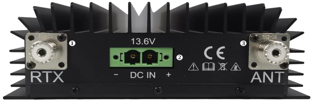 Rear Panel Description