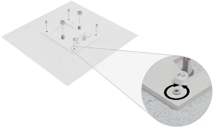 VETON ONE Smart EV Charger - Pour concrete