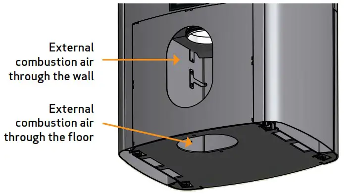 Scan 41 1 Eco Design Ready 6kW Defra Wood Burning Stove Bonfire - ASSEMBLY 1