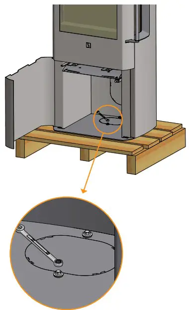 Scan 41 1 Eco Design Ready 6kW Defra Wood Burning Stove Bonfire - ASSEMBLY 12
