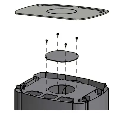 Scan 41 1 Eco Design Ready 6kW Defra Wood Burning Stove Bonfire - ASSEMBLY 25