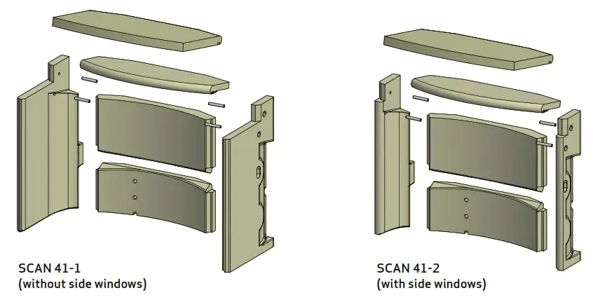 Scan 41 1 Eco Design Ready 6kW Defra Wood Burning Stove Bonfire - MAINTAINANCE 2