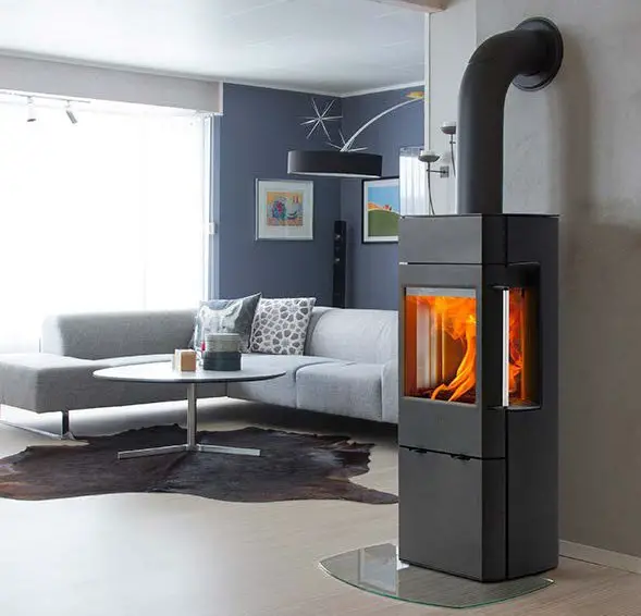 Scan 41 1 Eco Design Ready 6kW Defra Wood Burning Stove Bonfire - cover