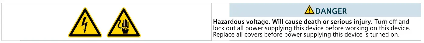 SIEMENS 3VA5210-1BB31 Molded Case Switch Circuit Breaker - Danger 3