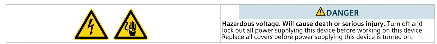 SIEMENS 3VA5210-1BB31 Molded Case Switch Circuit Breaker - Danger 4