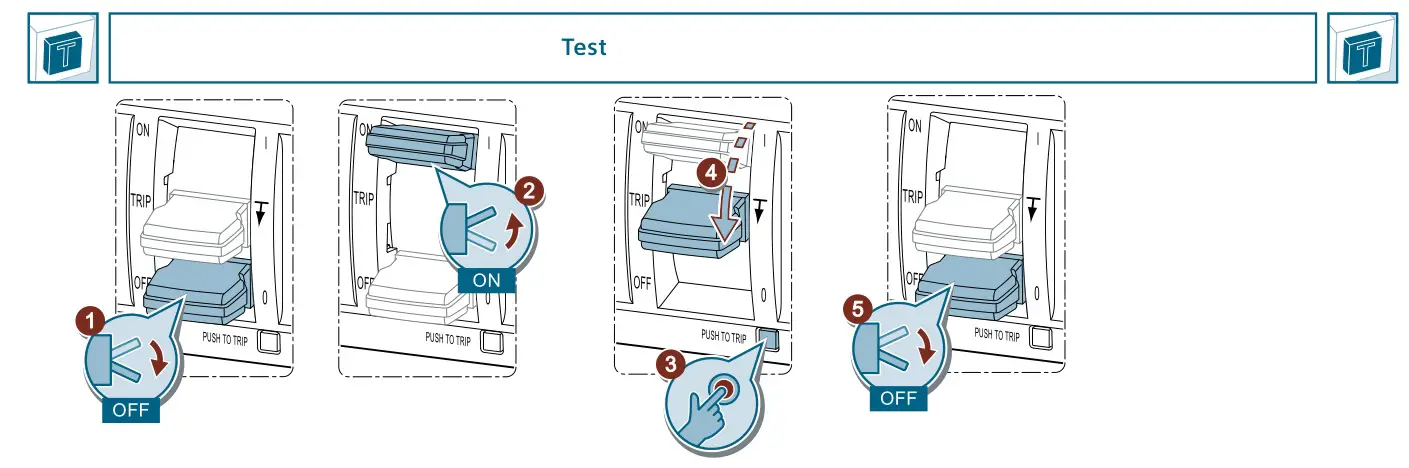 SIEMENS 3VA5210-1BB31 Molded Case Switch Circuit Breaker - Test