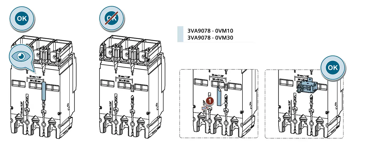 SIEMENS 3VA5210-1BB31 Molded Case Switch Circuit Breaker - ok