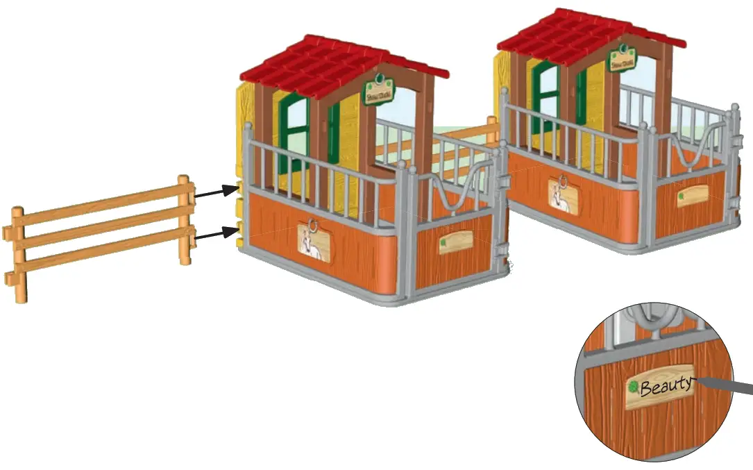 Schleich 72116 The Open Stable - Fig 15