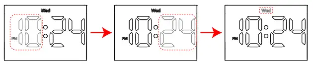 AUVON LLR088 Alarm Clock Speaker - buttons2