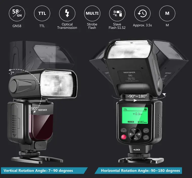 Neewer-10070994-750II-TTL-Camera-Flash-Speedlite-fig-3