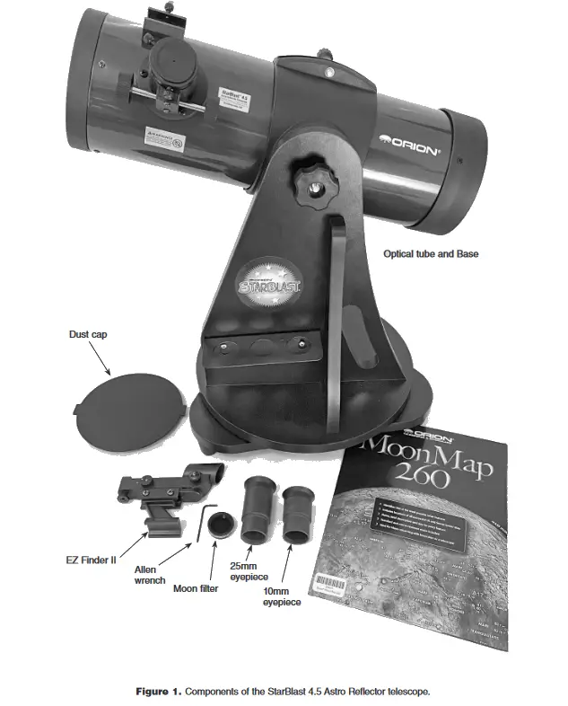 Orion Telescopes 10015 StarBlast 4.5 Astro Reflector Telescope - Fig 1