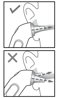 BRAUN IRT3515 ThermoScan 4 Ear Thermometer - Flashing symbol1