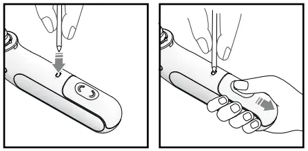 BRAUN IRT3515 ThermoScan 4 Ear Thermometer - battery