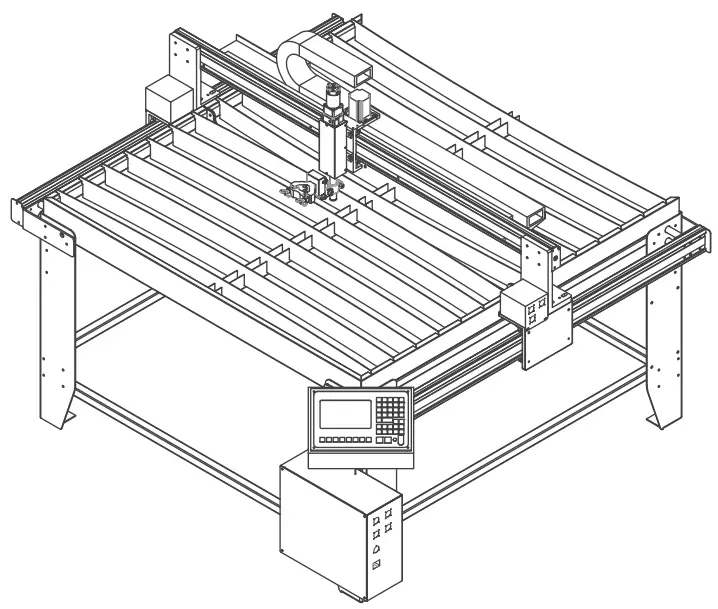 MINICUT-4400 Cheap Mini Metal Table Cnc Plasma Cutter -