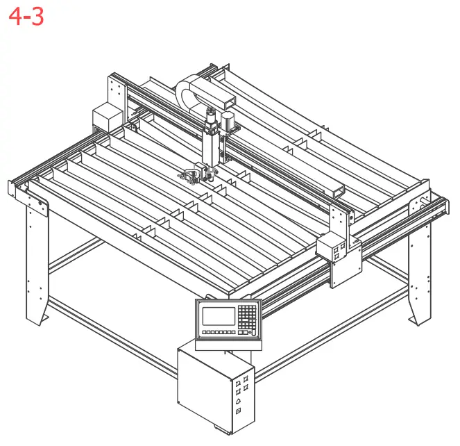 MINICUT-4400 Cheap Mini Metal Table Cnc Plasma Cutter - Fig12