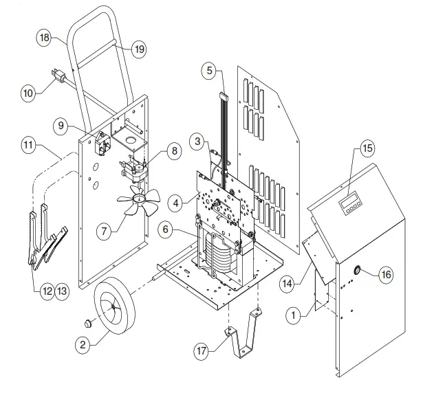 Associated IBC6008 Battery Charger - REPAIR PARTS
