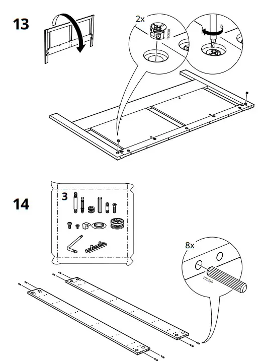 IKEA SONGESAND Bed Frame - fig 10